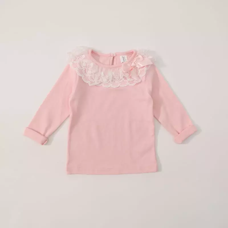 New-Pierrot - Korean Children Fashion - #kidsstore - Lace Tee - 10