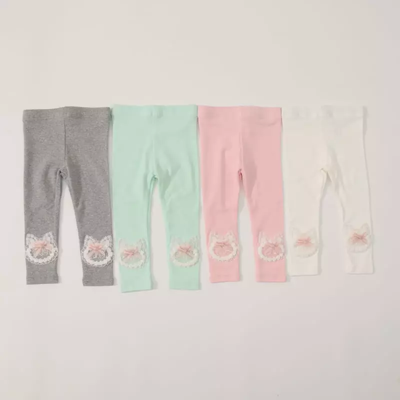New-Pierrot - Korean Children Fashion - #kidzfashiontrend - Love Cat Leggings - 6