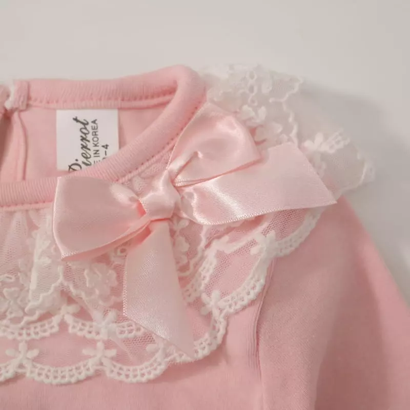 New-Pierrot - Korean Children Fashion - #kidzfashiontrend - Lace Tee - 11