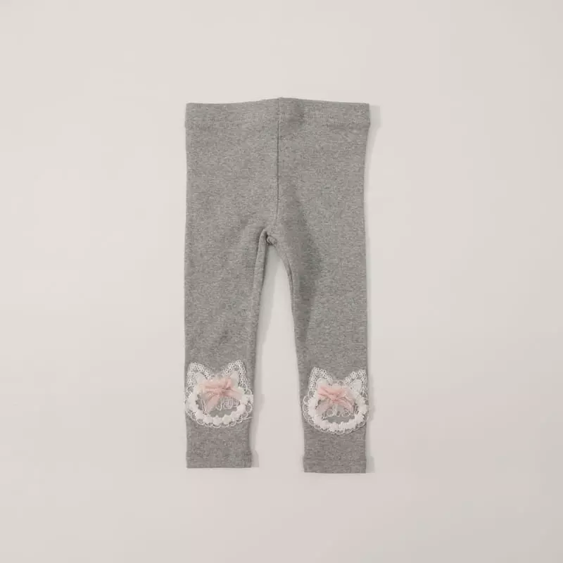 New-Pierrot - Korean Children Fashion - #prettylittlegirls - Love Cat Leggings - 11