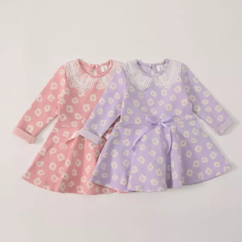 New-Pierrot - Korean Children Fashion - #prettylittlegirls - Daisy Flower One-piece - 5