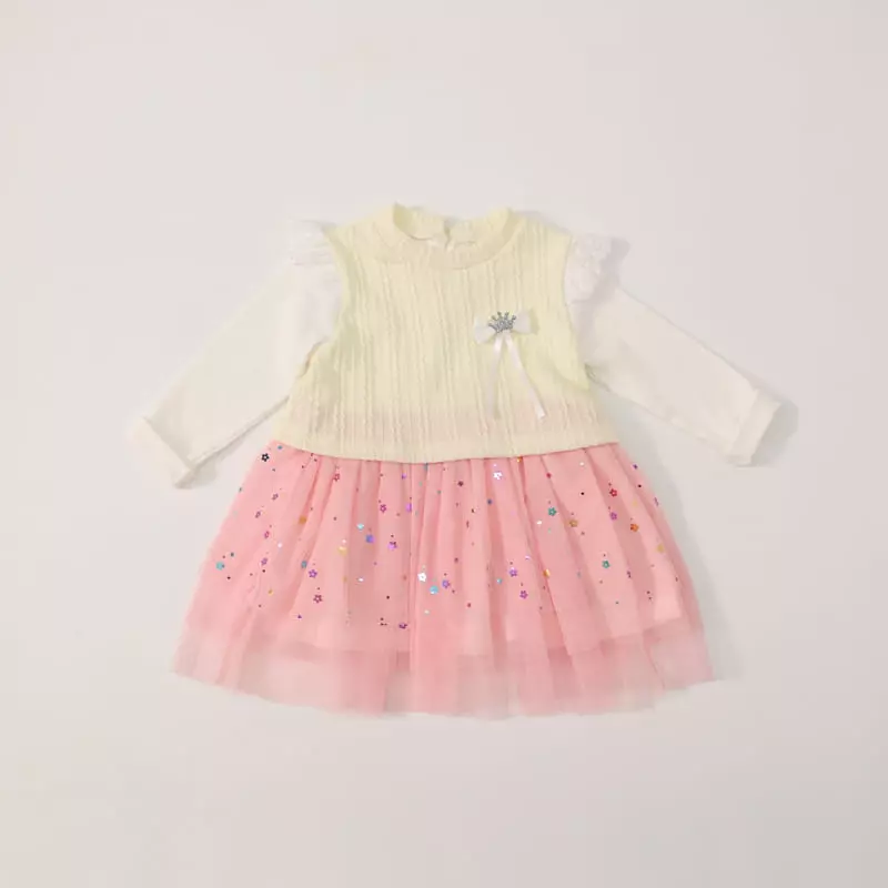 New-Pierrot - Korean Children Fashion - #toddlerclothing - 5 Color Cancan One-piece - 4
