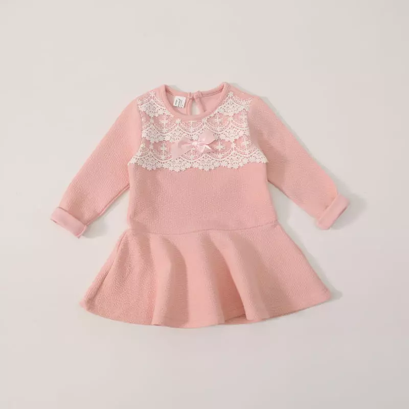 New-Pierrot - Korean Children Fashion - #toddlerclothing - Lace Flare One-piece - 9
