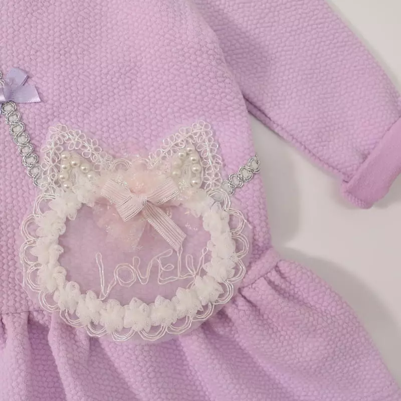 New-Pierrot - Korean Children Fashion - #toddlerclothing - Lover Bag One-piece - 8