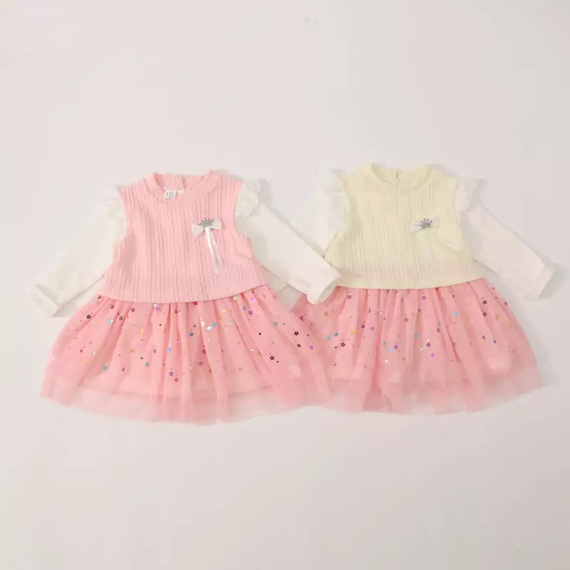 New-Pierrot - Korean Children Fashion - #toddlerclothing - 5 Color Cancan One-piece - 3