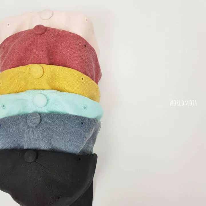 New World - Korean Children Fashion - #designkidswear - Pigment Muzi Ball Cap