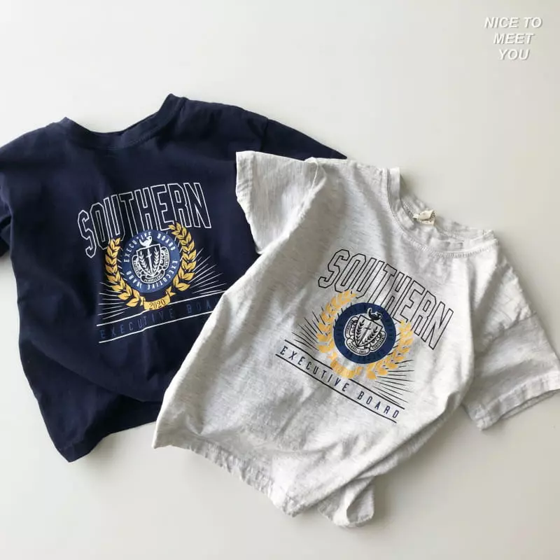 Nice To Meet You - Korean Children Fashion - #Kfashion4kids - Suden Tee - 2