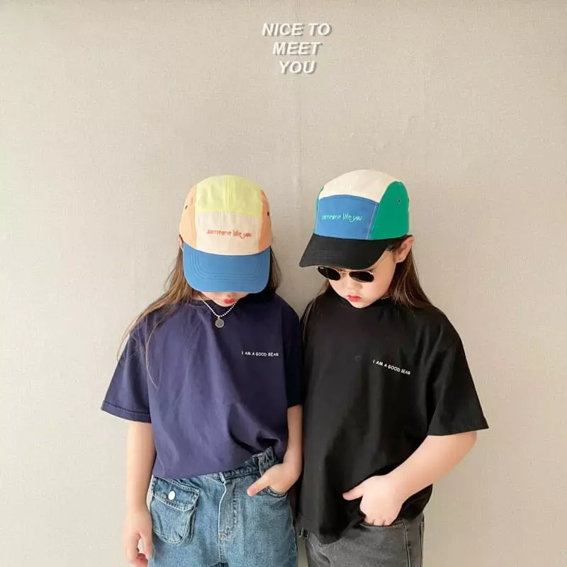 Nice To Meet You - Korean Children Fashion - #stylishchildhood - Bban Bear Tee - 4