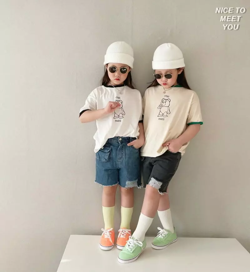 Nice To Meet You - Korean Children Fashion - #childofig - My Chou Tee - 3