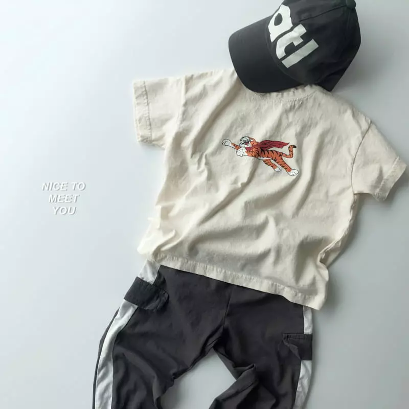 Nice To Meet You - Korean Children Fashion - #childofig - Fly Tiger Tee - 12