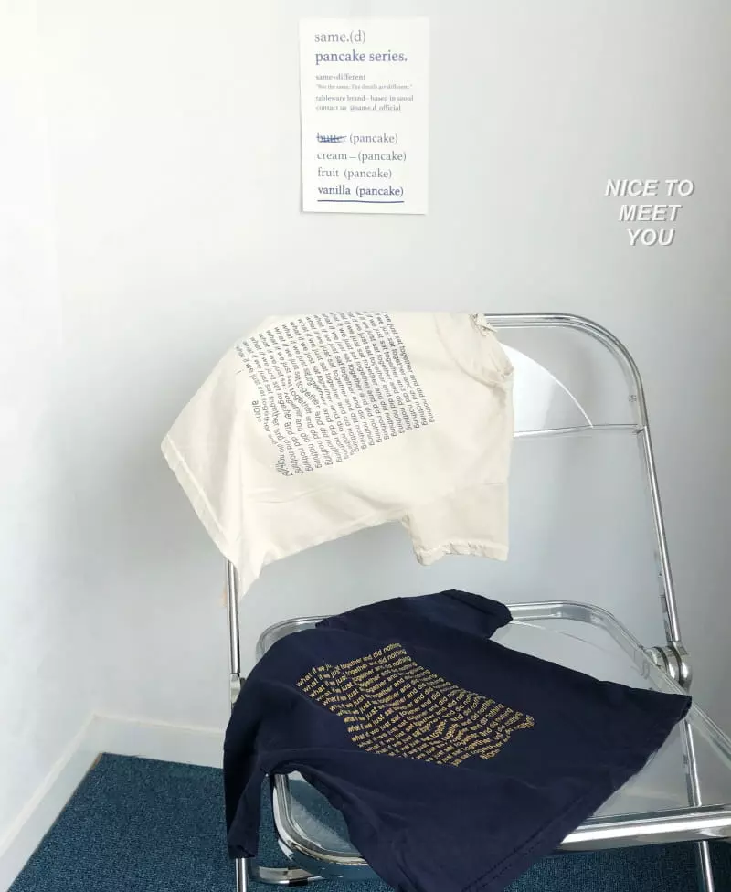 Nice To Meet You - Korean Children Fashion - #childofig - Wave Tee - 7