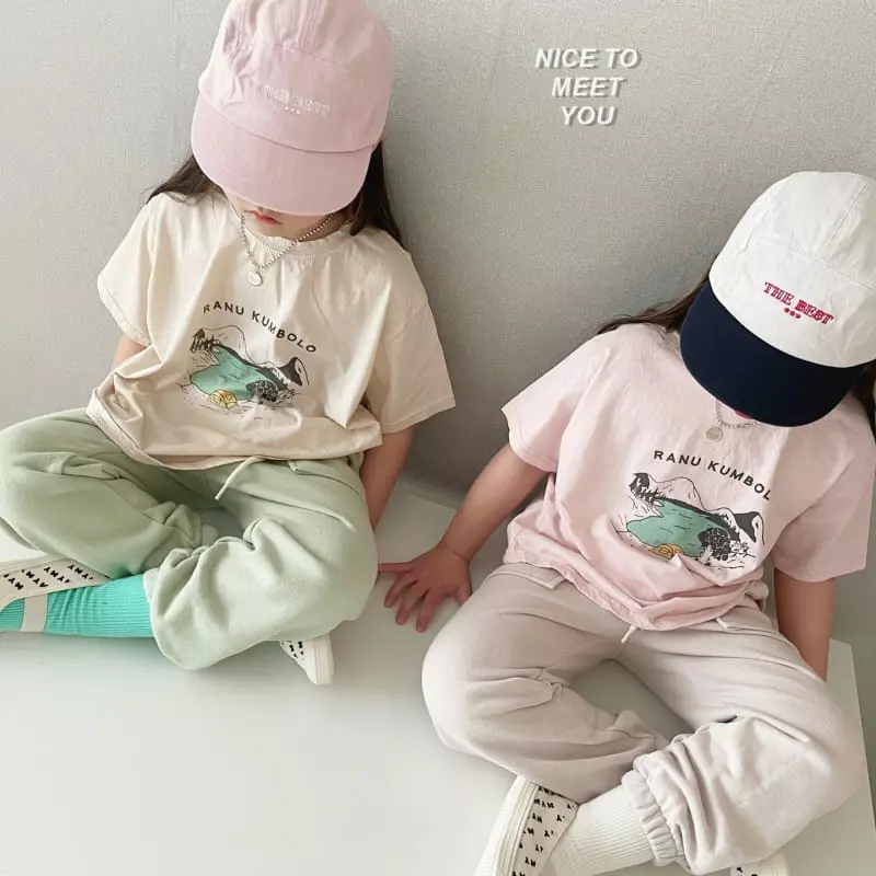 Nice To Meet You - Korean Children Fashion - #childofig - Camp Tee - 5