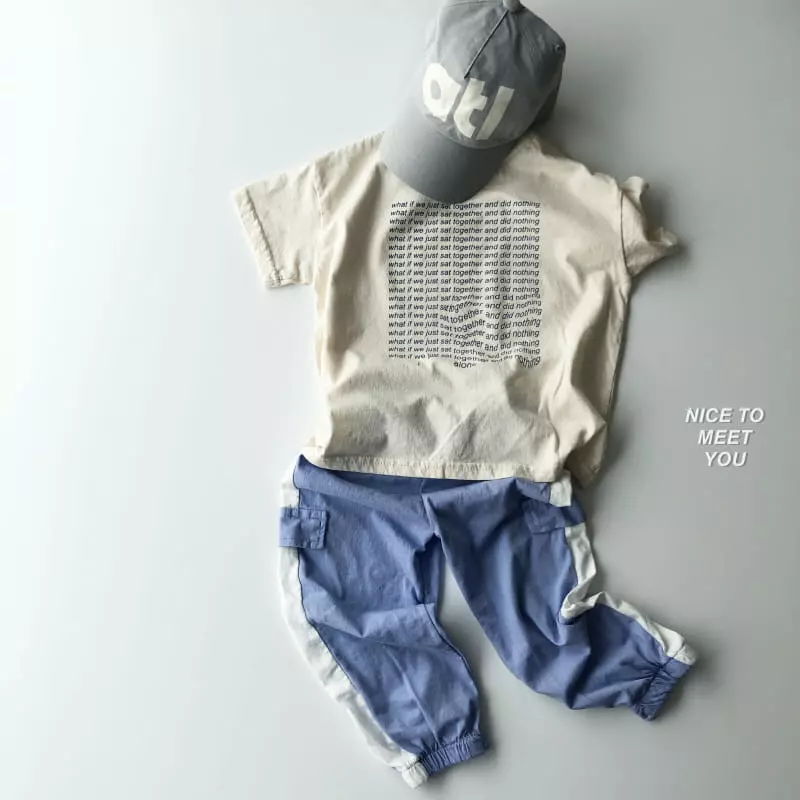 Nice To Meet You - Korean Children Fashion - #prettylittlegirls - Bio Pocket Tee - 4