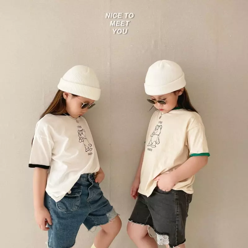 Nice To Meet You - Korean Children Fashion - #childofig - My Chou Tee - 4
