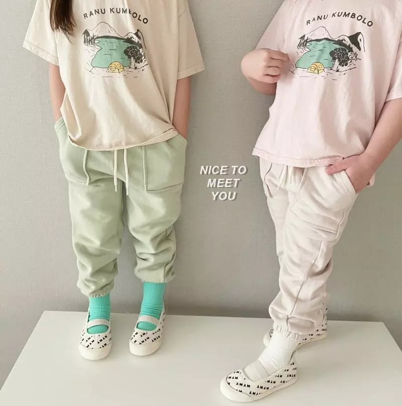 Nice To Meet You - Korean Children Fashion - #childrensboutique - Camp Tee - 7