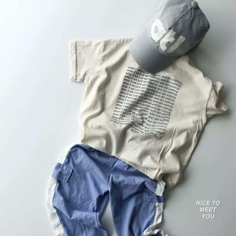 Nice To Meet You - Korean Children Fashion - #designkidswear - Wave Tee - 9