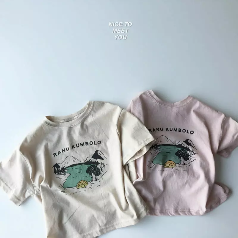 Nice To Meet You - Korean Children Fashion - #designkidswear - Camp Tee - 8