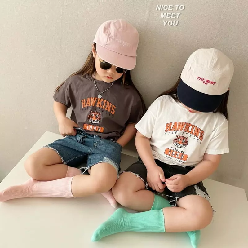 Nice To Meet You - Korean Children Fashion - #discoveringself - Tiger Tee - 3