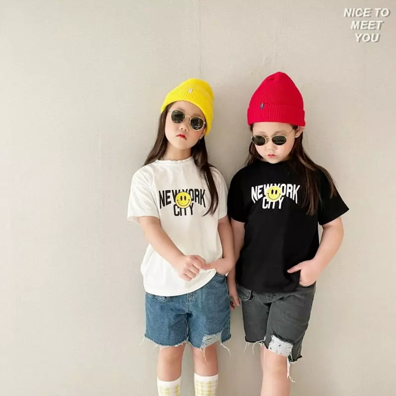 Nice To Meet You - Korean Children Fashion - #discoveringself - Lucy Denim Shorts - 6