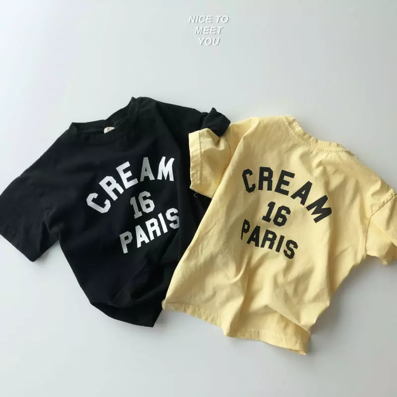 Nice To Meet You - Korean Children Fashion - #fashionkids - 16 Chou Tee