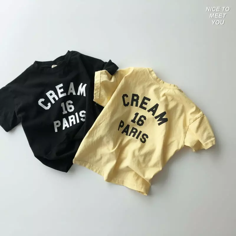 Nice To Meet You - Korean Children Fashion - #kidsshorts - 16 Chou Tee - 2