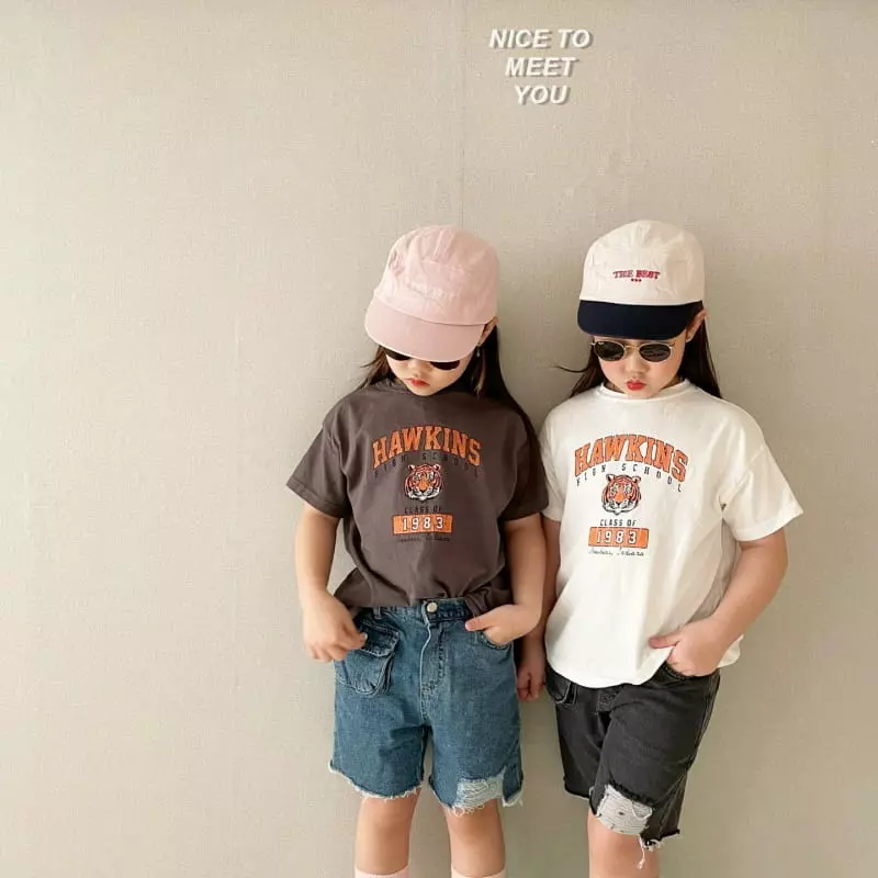 Nice To Meet You - Korean Children Fashion - #kidsstore - Tiger Tee - 6