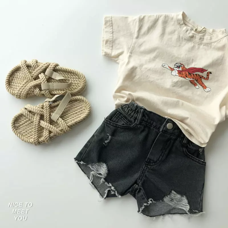 Nice To Meet You - Korean Children Fashion - #kidzfashiontrend - Fly Tiger Tee - 5
