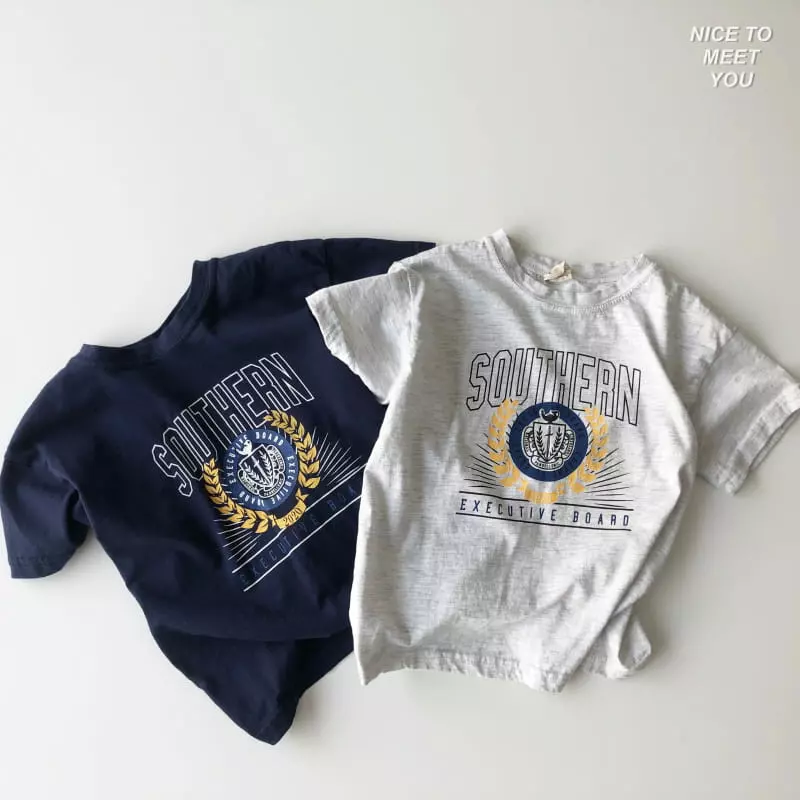 Nice To Meet You - Korean Children Fashion - #littlefashionista - Suden Tee - 3