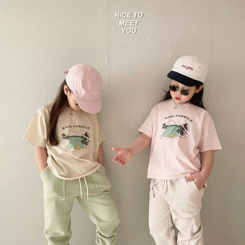 Nice To Meet You - Korean Children Fashion - #littlefashionista - Camp Tee