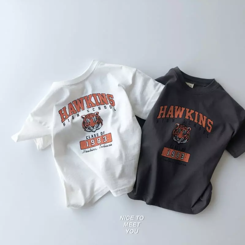Nice To Meet You - Korean Children Fashion - #magicofchildhood - Tiger Tee - 10