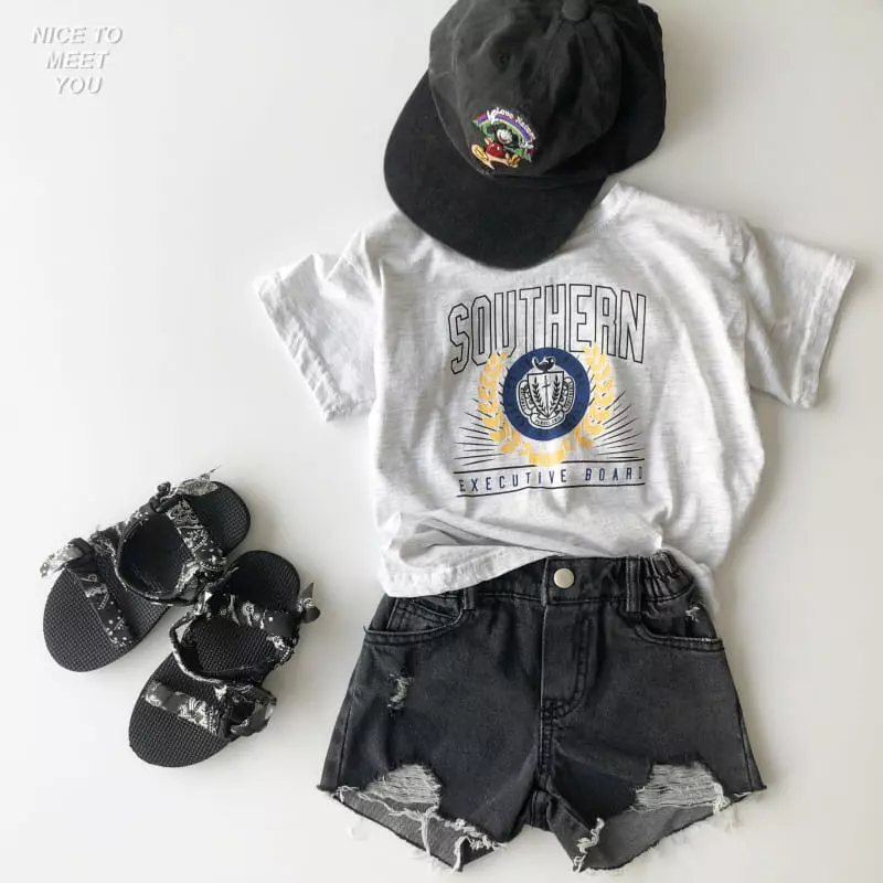 Nice To Meet You - Korean Children Fashion - #littlefashionista - Suden Tee - 4