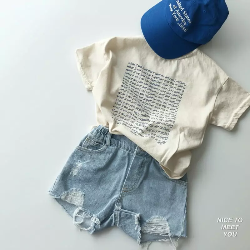 Nice To Meet You - Korean Children Fashion - #magicofchildhood - Wave Tee - 3