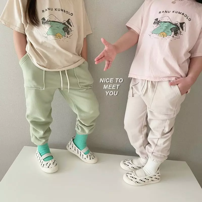 Nice To Meet You - Korean Children Fashion - #magicofchildhood - Camp Tee - 2