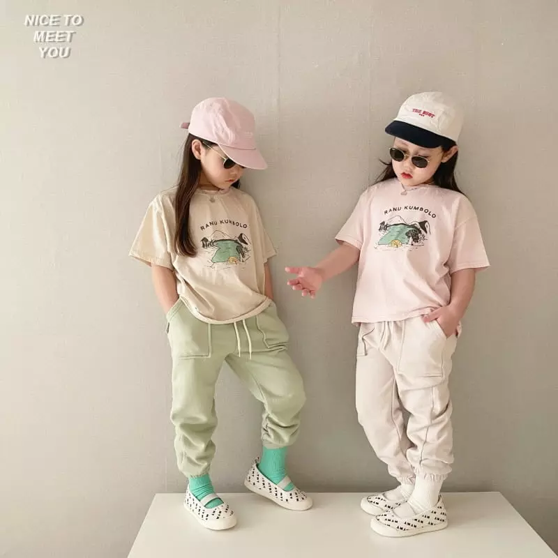 Nice To Meet You - Korean Children Fashion - #minifashionista - Camp Tee - 3