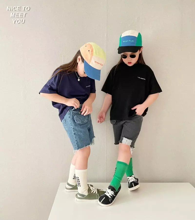 Nice To Meet You - Korean Children Fashion - #stylishchildhood - Bban Bear Tee - 3