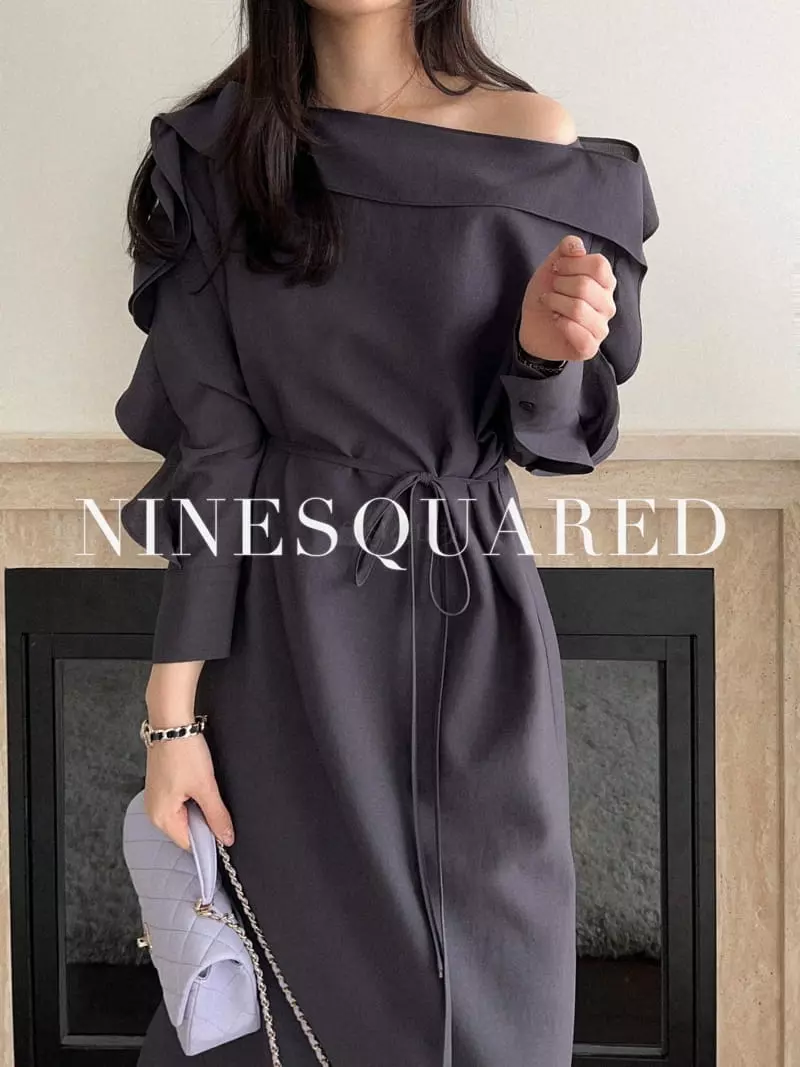 Ninesquared - Korean Women Fashion - #momslook - Ash One-piece - 3