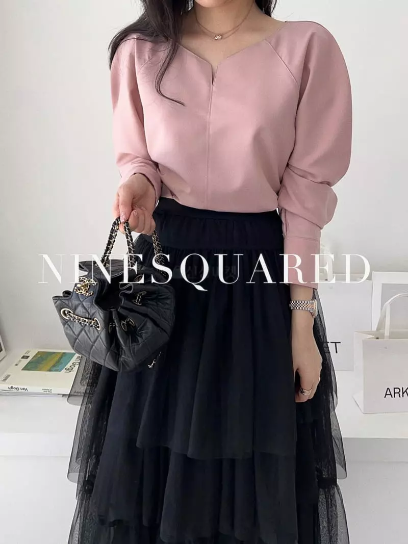 Ninesquared - Korean Women Fashion - #momslook - Binshell Blouse