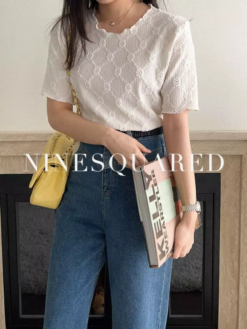 Ninesquared - Korean Women Fashion - #momslook - Biba Tee - 2