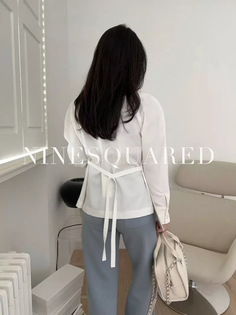 Ninesquared - Korean Women Fashion - #momslook - Binshell Blouse - 4