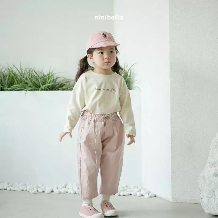 Ninibello - Korean Children Fashion - #childofig - Butter Piping Tee - 6
