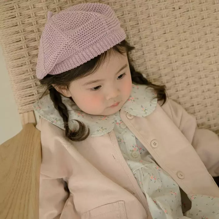 Ninibello - Korean Children Fashion - #childofig - Quilting Beret Hat