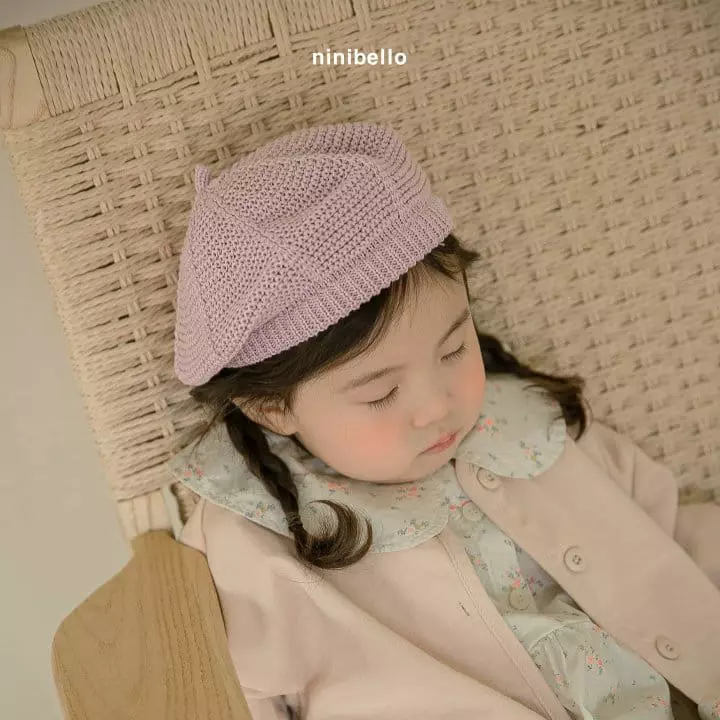 Ninibello - Korean Children Fashion - #designkidswear - Quilting Beret Hat - 3