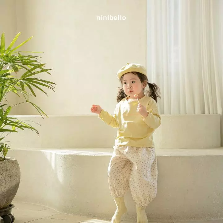 Ninibello - Korean Children Fashion - #kidsshorts - Butter Piping Tee - 11