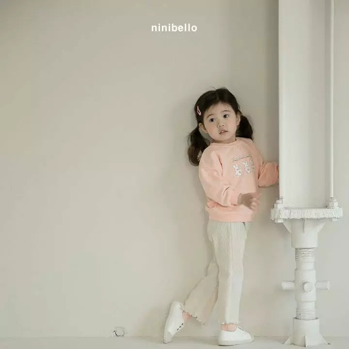 Ninibello - Korean Children Fashion - #kidsshorts - Yam Yam Bootscut Pants - 8