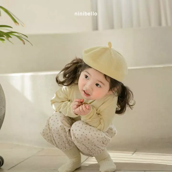 Ninibello - Korean Children Fashion - #kidsshorts - Spring Knit Beret Hat