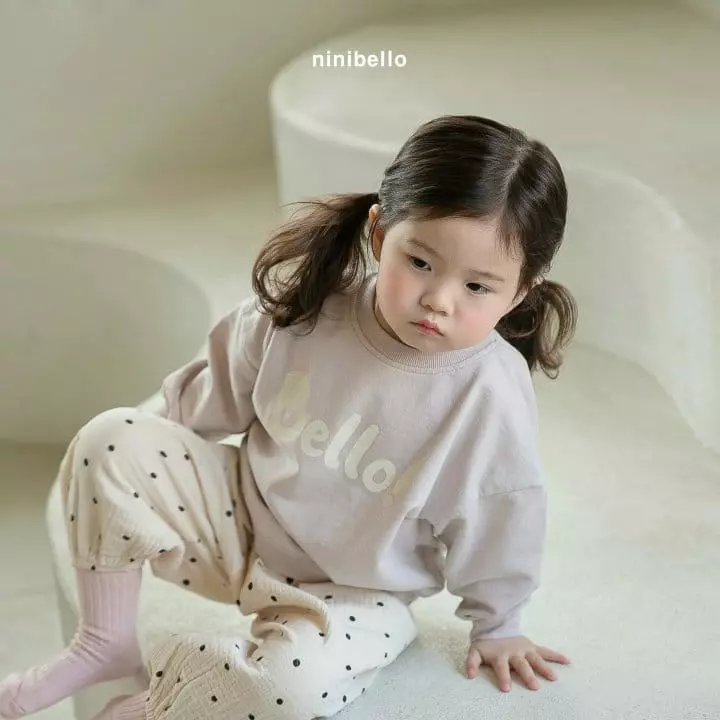 Ninibello - Korean Children Fashion - #magicofchildhood - Bello Sweatshirt - 5