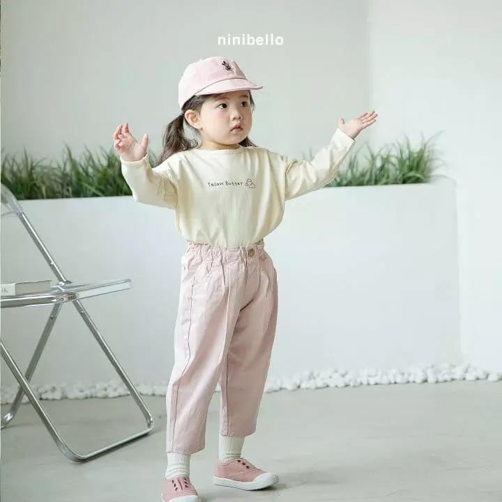 Ninibello - Korean Children Fashion - #stylishchildhood - Butter Piping Tee - 5