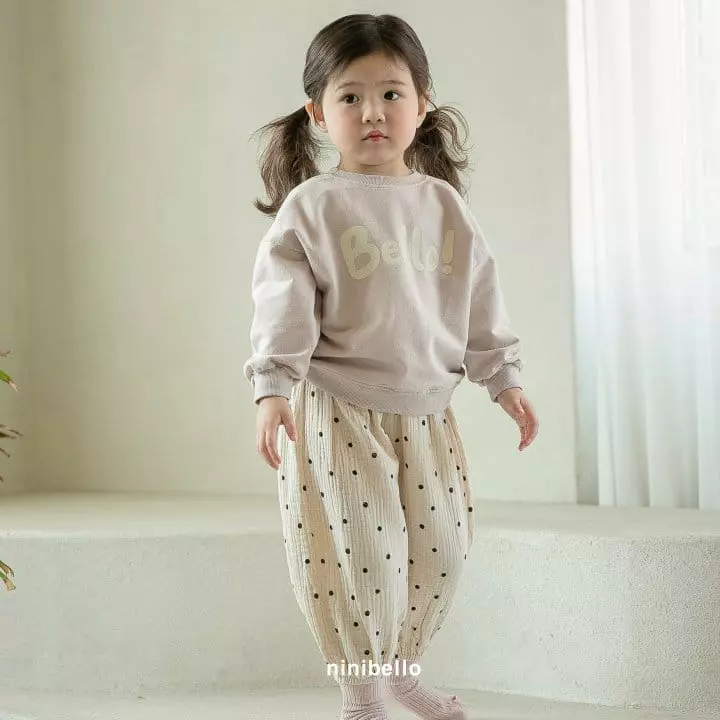 Ninibello - Korean Children Fashion - #stylishchildhood - Bello Sweatshirt - 10