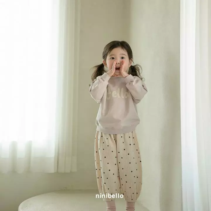 Ninibello - Korean Children Fashion - #toddlerclothing - Bello Sweatshirt - 9