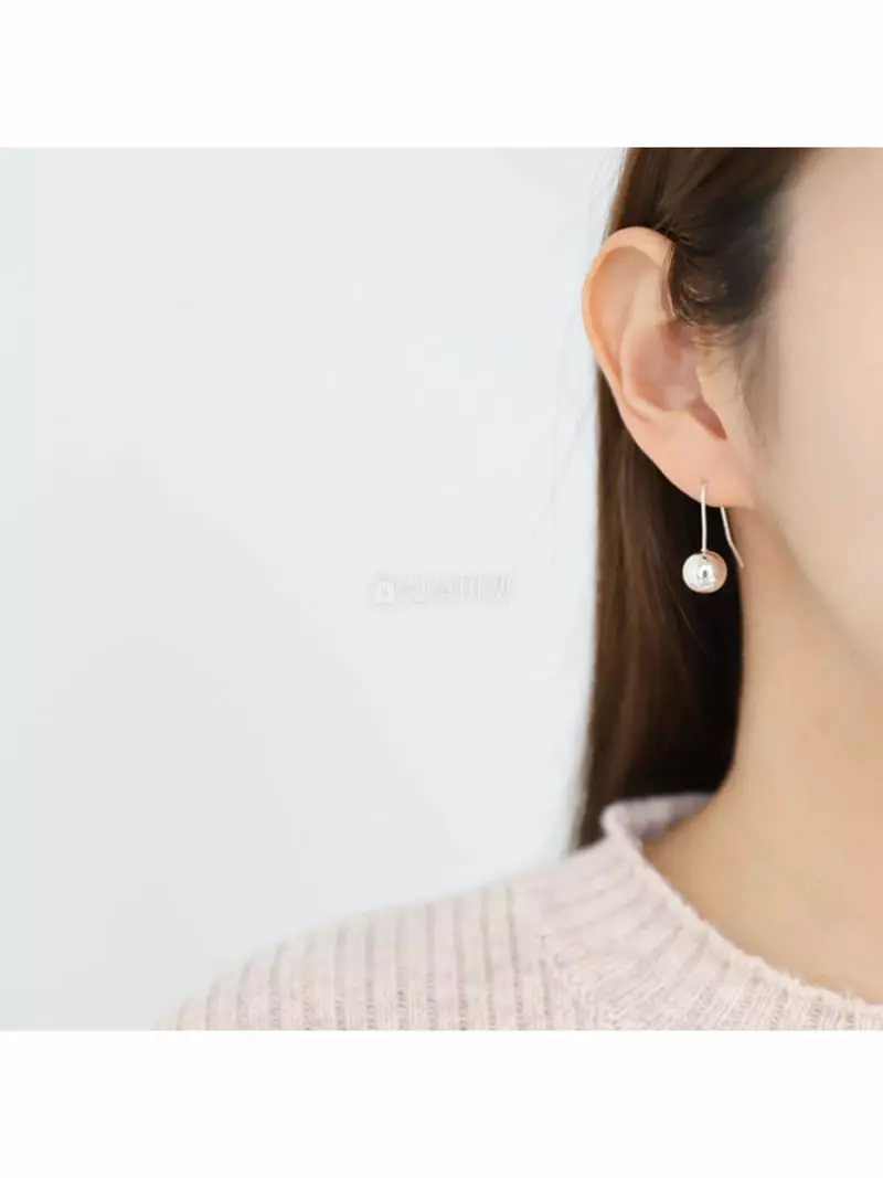 Noii - Korean Women Fashion - #momslook - E1529 Earring - 2